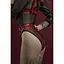 Гартери Feral Feelings - Belt Briefs, трусики, натуральна шкіра, колір червоний - мініатюра 2