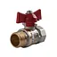 Кран кульовий прямий Water Valve 1″ ЗВ КБ NV-V Q002 - мініатюра 1