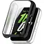 Чехол-накладка DK для Samsung Galaxy Fit3 (R390) Silicone Face Case (black) - миниатюра 4