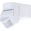 Датчик движения Brille на свет накладной IP44 DE-05 White 152049 - миниатюра 2