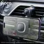 Автотримач для телефона HOCO HW30 Crown magnetic wireless charging car holder (air outlet) Black Metal Gray - мініатюра 8