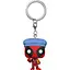 Фігурка-брелок Funko Pop Дедпул з качечкою Marvel Bathtime Deadpool 4 см DP 21 - мініатюра 2