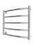 Водяна рушникосушка Mario Класік 500x530/500, Хром - мініатюра 1