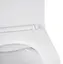 Унитаз подвесной безободковый Kroner Harz WHI493736 RIMLESS с сиденьем Slim Duroplast / Soft-close / Quick relase (KH493736WHIR) (CV029609) - миниатюра 5