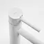 Змішувач для умивальника Rea Lungo високий white REA-B4400 Білий - мініатюра 5