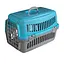Переноска AnimAll CNR-102 для котів та собак сіро-блакитна 48.5×32.5×32.5 см - мініатюра 1