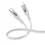 Кабель Hoco U120 з індикатором Type-C to Lightning PD 27W 1.2 м grey - мініатюра 1