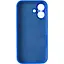 Чохол Epik Silicone Case Full Camera Protective AA для Apple iPhone 16, 6.1 Синій/Capri Blue - мініатюра 7