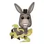 Фигурка Funko Pop Шрек Осел Shrek Donkey 10 см FP S D 1598 - миниатюра 3