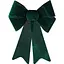 Бант декоративный Chomik велюровый 23x38 см зеленый (KOK3221) - миниатюра 1