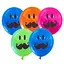 Шарик воздушный латексный с принтом 30 см (25) Усы, IDEA7-PB-37 - миниатюра 1