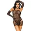 Leg Avenue 2 PC Tube dress and gloves OS Black - мініатюра 5