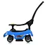 Каталка-толокар Bambi Racer M 5784-4 с родительской ручкой и музыкой, синий - миниатюра 5