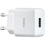 Мережевий зарядний пристрій Hoco C106A Leisure single port charger ( EU ) Білий - мініатюра 1