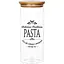 Банка для хранения Galleryglass Pasta стеклянная с бамбуковой крышкой 1 л (85006094) - миниатюра 1