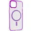 Чохол Epik TPU Iris with MagSafe для Apple iPhone 14, 6.1 Фіолетовий - мініатюра 2