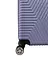Валіза Маленька (S) Полікарбонат На 4-х подвійних колесах 50л POLO ПК013-S Лавандовий - мініатюра 3