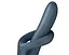 Вібратор Satisfyer Heat Flex 4 23 см сірий - мініатюра 2