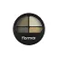 Палетка теней для век Flormar Quartet Eye Shadow, тон 403 (Green Garden), 12 г (8000019545076) - миниатюра 1