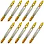 Біта викруткова SparkPack насадка хрестоподібна двостороння в кейсі титан PH2 x PH2 x 65мм в упаковці 10шт - мініатюра 1
