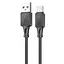 Кабель Hoco Type-C Assistant silicone charging data cable X101 1 м, 3A (30pcs/set) - мініатюра 1