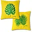 Подушка декоративная Ideia Тропикал с вышивкой гипоаллергенная 40х40 см (8000035907) - миниатюра 1