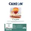 Склейка для эскизов и рисунка Canson Càgrain 224г/м2 30л белая бумага - миниатюра 1