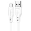 Кабель ACEFAST C3-04 USB to Type-C 3A, 1.2m, TPE, TPE connectors, White - мініатюра 1