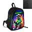 Рюкзак міський/шкільний 38×28см з принтом Minecraft Кріпер дитячий, підлітковий, спортивний (4183) - мініатюра 1