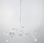 Светильник-молекула в белом цвете со встроенными светодиодами Line.F Количество ламп 18 - миниатюра 2