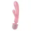 Вібратор Satisfyer Triple Lover 24 см рожевий - мініатюра 2
