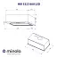 Вытяжка полновстраиваемая Minola HBI 5323 I 800 LED - миниатюра 10
