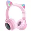 Гарнітура Hoco Bluetooth Stereo W27 Cat Ear pink - мініатюра 1
