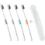 Набір зубних щіток Xiaomi Doctor·B Bass Method Toothbrush colors (4 щітки + 1 футляр) (NUN4006RT) - мініатюра 1