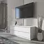 Тумба под телевизор Vays R-6 Белый, 4 ящика без ручек, ЛДСП, 140×40×53 см - миниатюра 1