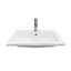 Набор для ванной комнаты Adamant раковина умывальник FLATE 60 искусственный камень прямоугольная с сифоном Click-Clack + смеситель - миниатюра 3
