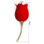 Кліторальний стимулятор Pretty Love Rose Lover Licking Stimulator 14.2 см червоний - мініатюра 4