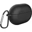 Чехол-накладка DK Silicone Candy Friendly с карабином для Huawei FreeBuds Pro (black) - миниатюра 1