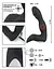 Масажер простати Rebel Rechargeable Prostate Stimulator, 12.7 см чорний - мініатюра 8
