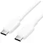 Кабель Vention USB 2.0 Type-C Male to Type-C Male 3A Cable 2 м белый PVC Type - миниатюра 1