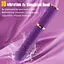 Міні секс-машина з поступальними рухами 10 режимів Фіолетовий - мініатюра 10
