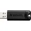 Флеш-накопичувач Verbatim USB флеш накопичувач 32GB PinStripe Black USB 3.0 (49317) - мініатюра 2