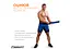 Гумова петля-еспандер Easyfit Origin 50-110 кг гумка для підтягувань, фітнесу та тренувань Синя (EF-1881-BL) - мініатюра 8