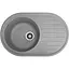Гранітна кухонна мийка Romzha Elegancia 77 Seda (602) з крилом - мініатюра 1