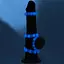 Набор эрекционных колец Lovetoy Lumino Play Penis Ring 4 шт. голубой - миниатюра 15