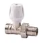 Кран радиаторный Icma 1/2" прямой под фитинг No828 - миниатюра 1