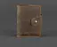 Кожаный кард-кейс 7.1 (Книжечка) темно-коричневый - миниатюра 1