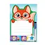 Магнитная доска "Лисица" с маркером Vladi Toys VT3601-21 укр - миниатюра 1
