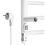 Полотенцесушитель электрический Qtap Evia (WHI) 11112R - миниатюра 3