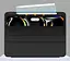 Чохол-книжка DK для Apple iPad Pro 13" M4 2024 Еко-шкіра силікон Smart Case Слот під Стілус black - мініатюра 2